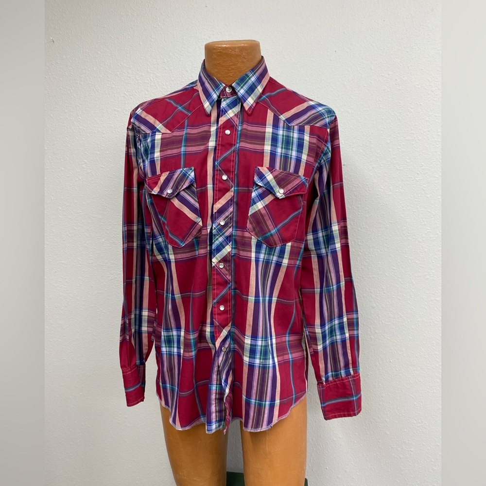 Wrangler Cowboy Cut Regular Fit Shirt  X-Long Button Up